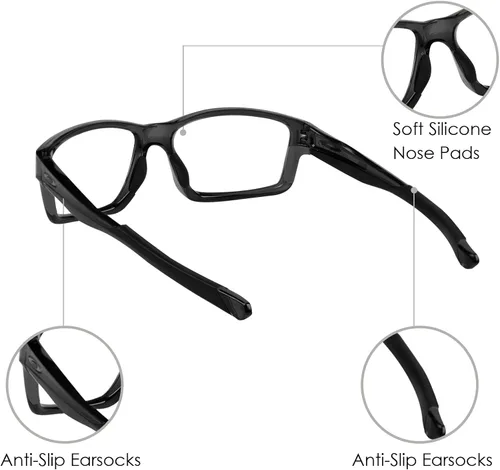 Vista 3 de BLAZERBUCK Kits de calcetines de repuesto para gafas de sol Oakley Chainlink OO9247