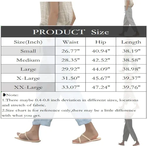 Vista 3 de longantii Pantalones deportivos para mujer, accesorios de yoga, pantalones holgados con borde de encaje, color sólido, pantalones casuales retro