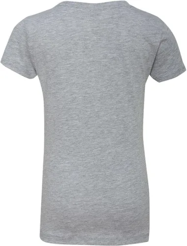 Vista 24 de Next Level Camiseta de punto acanalado de princesa para niñas grandes