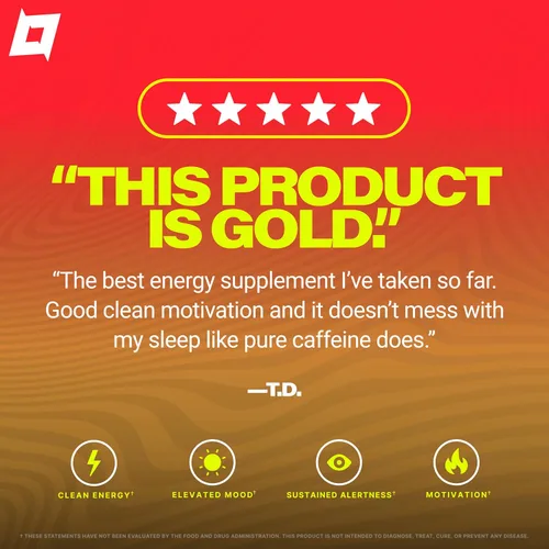 Vista 7 de Korrect Edge - Polvo de paraxantina Suplemento de energía limpia y concentración Alternativa a cafeína para claridad mental y resistencia sin