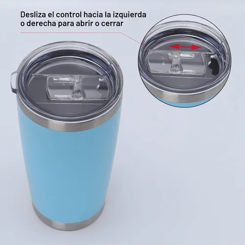 Vista 6 de DOCIK Tapas a prueba de salpicaduras para vaso Yeti Rambler Ozark Trail de 20 onzas y más vasos de viaje, también aptas para Yeti Lowball de 10