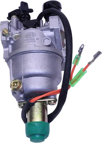 Vista 4 de PROCOMPANY Carburador para Honda EB6500 GX390U1 GX390K1 13hp OEM 16100-ZF6-743 con solenoide