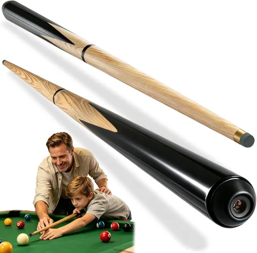 Vista 11 de Wooden Short Pool Cue Stick, Mini Pool Cue for Beginners