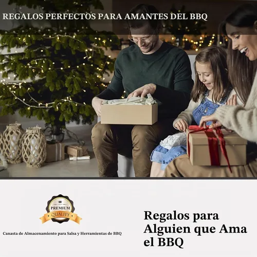 Vista 6 de Cesta de Almacenamiento de Salsa BBQ y Herramientas Rilltowpe: más conveniente para llevar herramientas de salsa BBQ al aire libre, en la playa