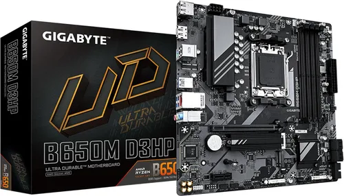 Vista 10 de GIGABYTE B650 UD AC (rev 1.0) Placa base AMD AM5 ATX, compatible con Ryzen serie 9000/8000/7000, DDR5, fase de potencia 6+2+2, PCIe 5.0 M.2, USB-C