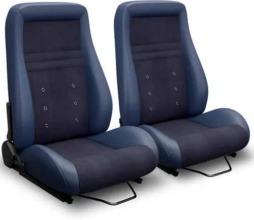 Vista 10 de Asientos universales de carreras, asientos de cubo con deslizadores dobles, asientos deportivos para automóvil, simulador de conducción, asientos