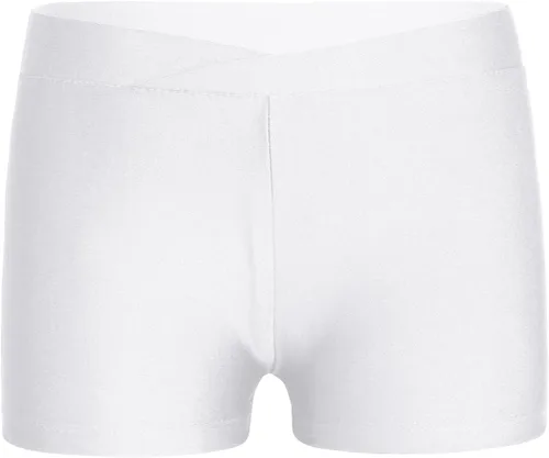 Vista 12 de Pantalones cortos de gimnasia atléticos para niñas y niñas, pantalones cortos de baile, para voleibol, ballet, bailarina