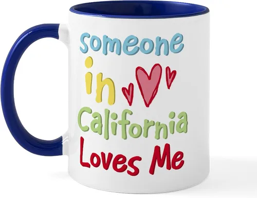 Vista 106 de CafePress Taza de café de cerámica de 11 oz (11.0 fl oz) de San Francisco Blanco - Taza San Francisco