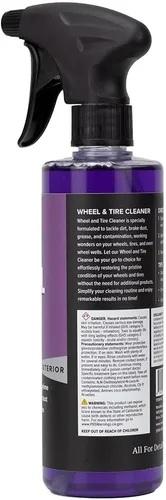 Vista 6 de Maxshine Limpiador de llantas y neumáticos de 16 onzas – Elimina la suciedad y los contaminantes de las ruedas, neumáticos y frenos – Seguro