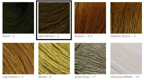 Vista 2 de Spray potenciador de cabello para cabello fino/adelgazante, 5 onzas, marrón oscuro