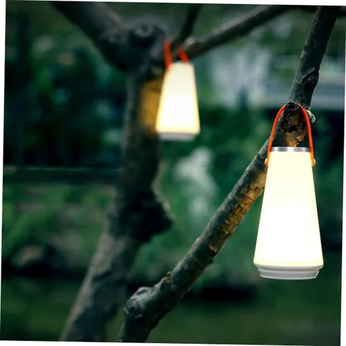 Vista 6 de DOITOOL Lámpara de mesa LED para escritorio, lámpara de mesa, lámpara de mesa para exteriores, carga USB, luz nocturna colgable, linterna