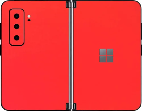 Vista 49 de SopiGuard Skin para Microsoft Surface Duo 2 2ª generación de borde a borde de paneles delanteros y traseros de vinilo (piedra de ladrillo)
