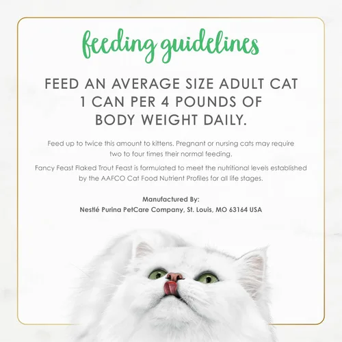 Vista 8 de Purina Fancy Feast - Comida húmeda para gatos en hojuelas - (24) 3 onzas 3 onzas