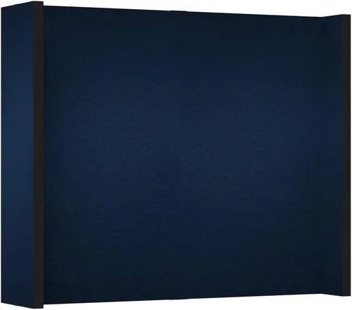 Vista 50 de EverPanel - Kit de pared modular de 7 x 7 pies, color azul oscuro SoundSorb con ribete negro, divisor de habitación, paneles de pared entrelazados