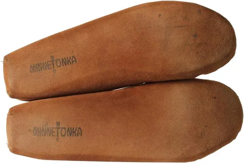 Vista 5 de Minnetonka Pantuflas de forro polar de doble fondo para hombre