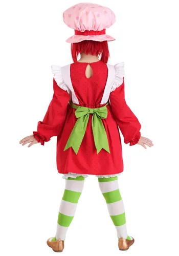 Vista 2 de Disfraz Retro de Strawberry Shortcake para Niñas Multicolor