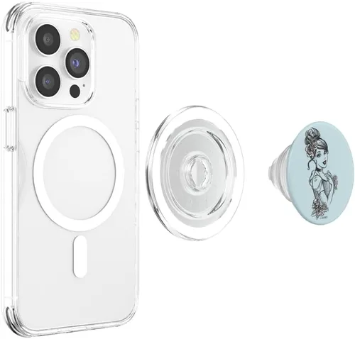 Vista 4 de Disney Retrato de Cenicienta PopSockets MagSafe PopGrip para iPhone