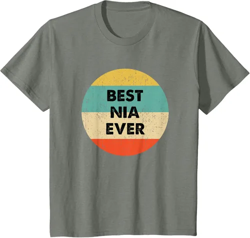 Vista 57 de Camiseta Nia Name, Negro, S
