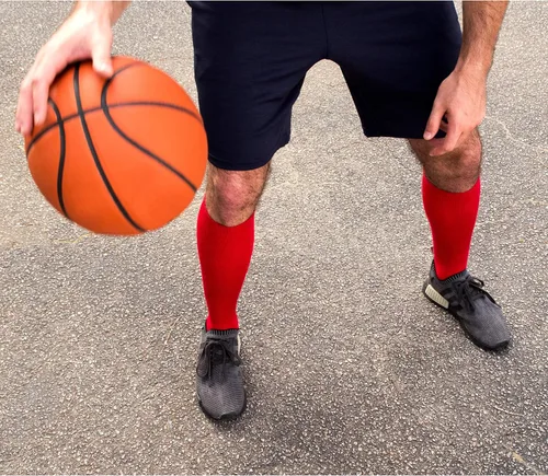 Vista 2 de Sof Sole Women's Sport Over-The-Calf Team Athletic Performance Socks for Men