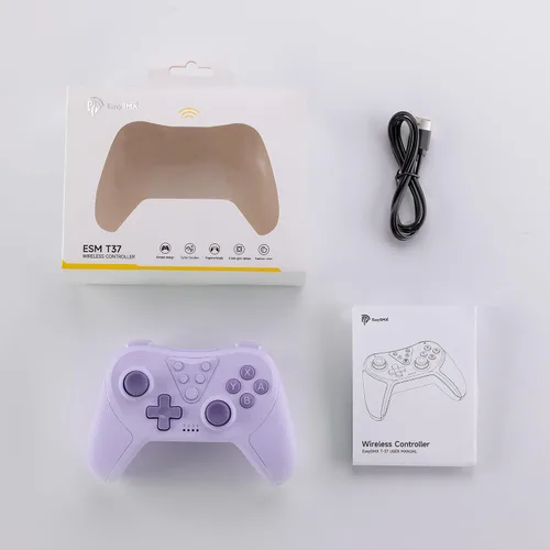 Vista 7 de EasySMX T37 Switch Controller, Wireless Switch Pro Controller for SwitchSwitch LiteSwitch OLED, Wireless Remote Gamepad with Joystick, Adjustable