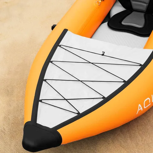 Vista 3 de AQUATEC Kayaks inflables – Opciones profesionales e intermedias, asientos individuales o tándem (dobles) – Completo con asientos, paletas y Hudson