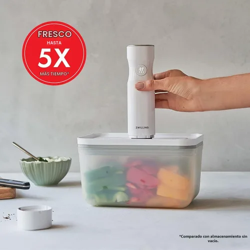 Vista 7 de ZWILLING Recipiente hermético grande de almacenamiento de alimentos Fresh & Save, contenedor de preparación de comidas, sin BPA