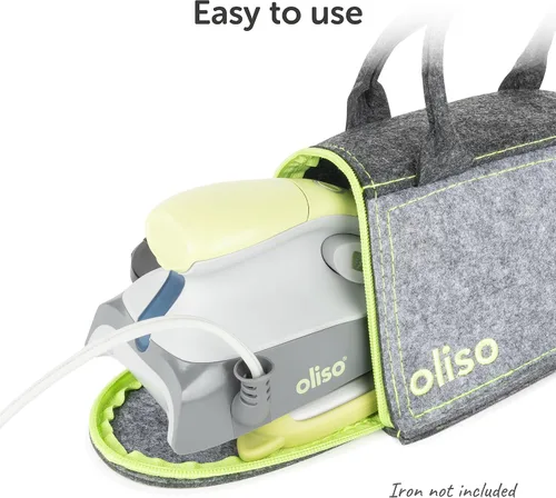 Vista 9 de Oliso M3Pro Project Plancha de vapor con solemate (pistacho) + bolsa de almacenamiento y transporte estuche de viaje (pistacho)