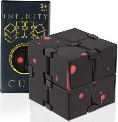 Vista 11 de Cubo infinito sensorial fidget, juego de fidgeting EDC para niños y adultos, minigadget genial, mejor para el alivio del estrés y la ansiedad