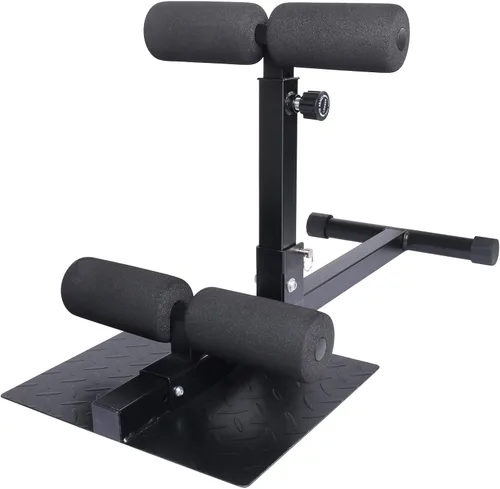 Vista 4 de INNOLIFE Sissy Squat Machine Adjustable Height, Protective Foam Thick Steel Fitness Home Gym