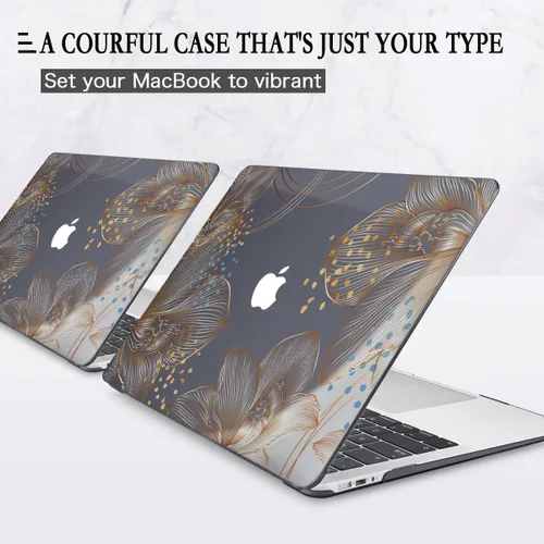 Vista 3 de CISSOOK Compatible con modelos de fundas para MacBook Air de 13 pulgadas: A1369 y A1466, versión anterior 2010-2017, carcasa rígida de plástico