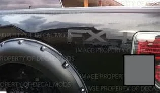 Vista 5 de FX4 Offroad - Calcomanías adhesivas para Ford F250/F350 Blackout Black Gloss (2011) - CB [Juego de 2] Negro (brillo)