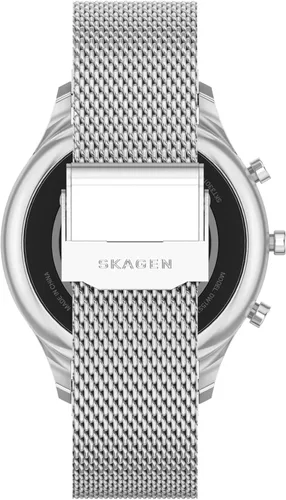 Vista 4 de Skagen Jorn - Reloj inteligente híbrido Gen 6 de 1496in con Alexa integrado frecuencia cardíaca oxígeno en sangre y notificaciones de teléfono