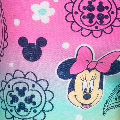 Vista 8 de Disney Minnie Mouse Mickey Mouse - Camiseta corta con diseño de nudo para niñas
