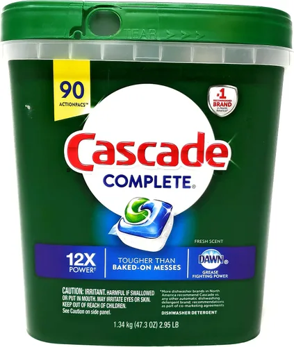 Vista 13 de Cascade 97726PK ActionPacs, aroma fresco, bolsa de 34.5 onzas, 62/bolsa
