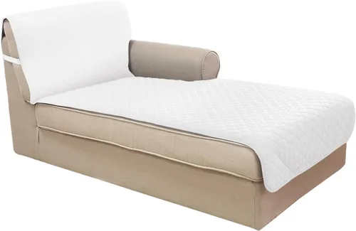Vista 133 de U-NICE HOME Funda para sillón reclinable, reversible, con correas elásticas, resistente al agua, protege de perros y mascotas, sillón pequeño