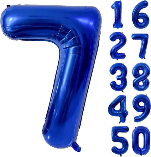 Vista 229 de Globos gigantes de helio de aluminio de 40 pulgadas, color negro, globos digitales grandes del número 0 para decoración de fiesta de cumpleaños