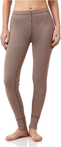Vista 11 de MERIWOOL - Pantalones térmicos de capa base para mujer, 100% lana merina, 400g, pesados Negro