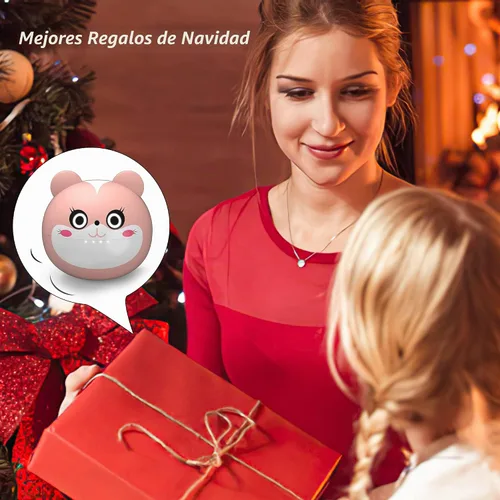 Vista 2 de Auriculares Bluetooth rosa inalámbricos para niños, 36 horas de reproducción, IPX5, impermeable, reducción de ruido, auriculares inalámbricos
