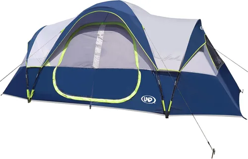 Vista 2 de UNP Tienda de campaña para 10 personas, tiendas familiares, fiestas, tienda de campaña para festivales de música, grande, fácil de instalar, 5