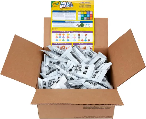 Vista 9 de Crayola Model Magic (paquete de 30), material de modelado secado al aire, imprescindible para el aula del profesor, suministros escolares