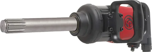 Vista 3 de Chicago Pneumatic CP7782-SP6 Llave de impacto (#5 Spline), yunque de extensión de 6 pulgadas, herramienta de reparación y montaje industrial, mango