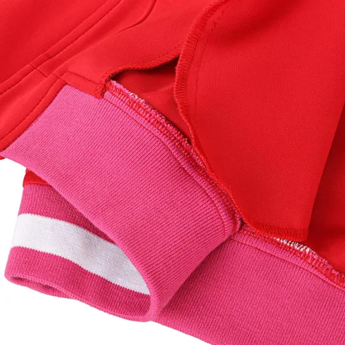 Vista 9 de FirstCos Wonder Egg Priority Kawai Rika - Sudadera con capucha para cosplay, diseño de girasoles rojos