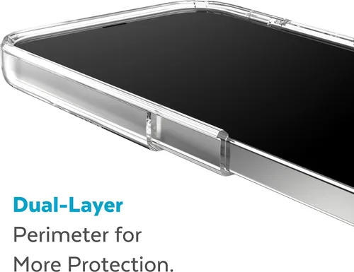 Vista 5 de Speck Funda para iPhone 14 Pro Max de 6.7 pulgadas modelo - Funda rígida delgada para teléfono con protección contra caídas, resistente a