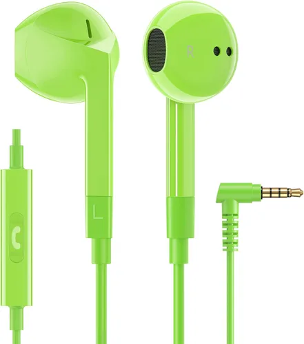 Vista 19 de LUDOS FEROX - Auriculares intraurales con cable, auriculares con micrófono, aislamiento de ruido con cable para auriculares Jack de 0.138 pulgadas