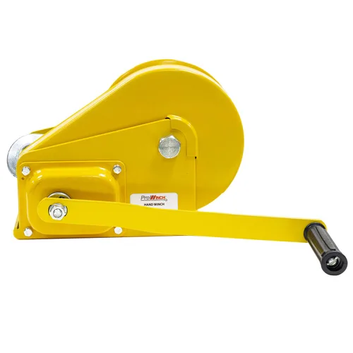 Vista 4 de Prowinch Grúa hidráulica de 2000 libras de capacidad, giro de 360º, cabrestante de freno automático - Solución de elevación duradera y eficiente