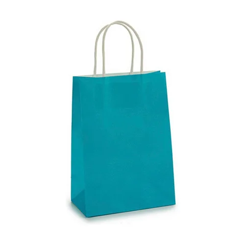 Vista 5 de Bolsa de Papel Pincello 8 x 31 x 15 cm Azul