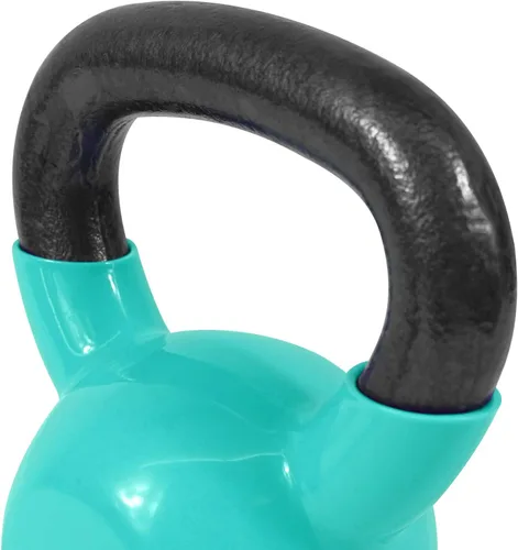 Vista 2 de Yes4All - Juego de pesas rusas recubiertas de vinilo, set combinado para entrenamiento corporal completo, fuerza de agarre, flexiones y ejercicios