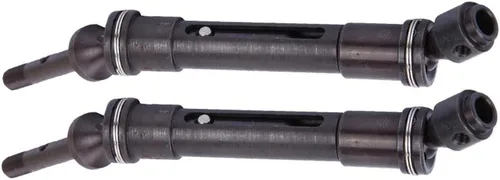 Vista 6 de Eje de transmisión de automóvil a control remoto, piezas de accesorios de metal para eje de transmisión delantero trasero compatible con Slash Huan