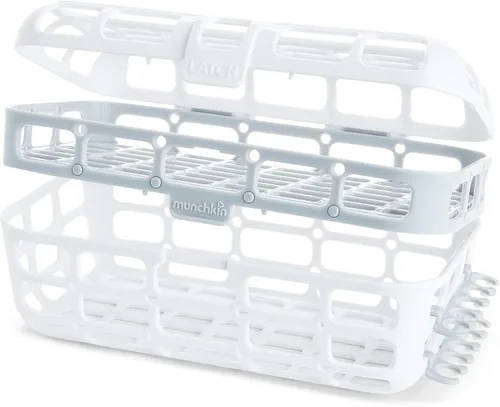 Vista 5 de Munchkin® Cesta para Lavaplatos de Alta Capacidad, 1 Paquete, Gris