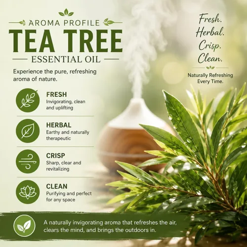 Vista 4 de GreenHealth Aceite esencial de árbol de té 100% puro - 1 fl oz